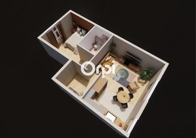 Appartement - 43 m² - 2 pièces