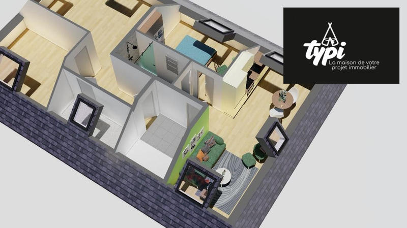 Appartement - 28 m² - 2 pièces