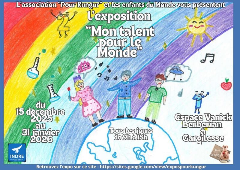 Exposition "Mon talent pour le monde"