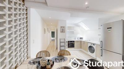 Chambre - 12 m² - 1 pièce