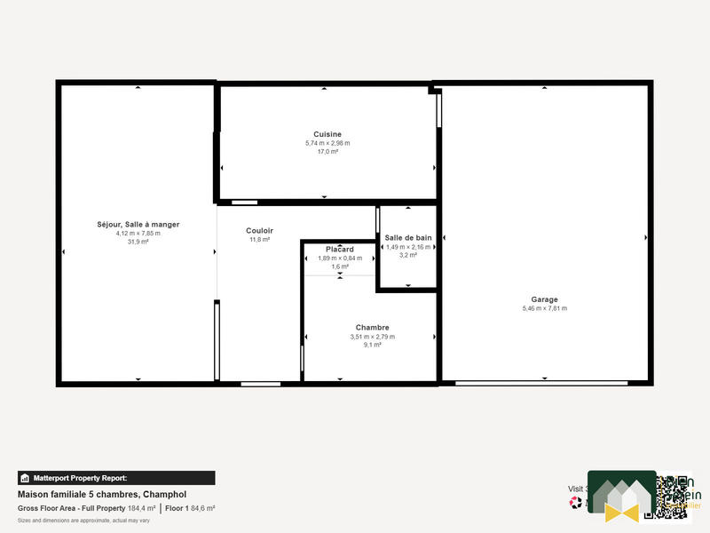 Maison ancienne - 158 m² - 7 pièces