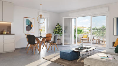 Appartement - 72 m² - 3 pièces