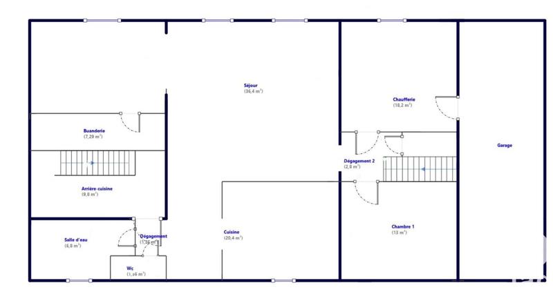 Maison de village - 180 m² - 6 pièces
