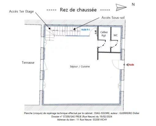 Maison de ville - 73 m² - 4 pièces