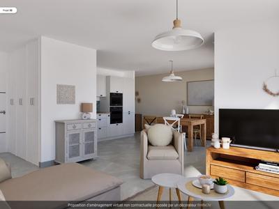 Appartement - 80 m² - 3 pièces