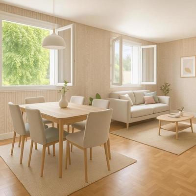 Appartement - 62 m² - 4 pièces