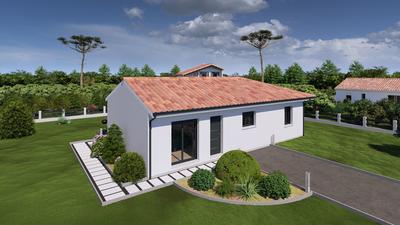 Maison - 90 m² - 4 pièces