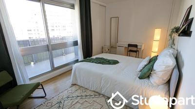 Chambre - 11 m² - 1 pièce