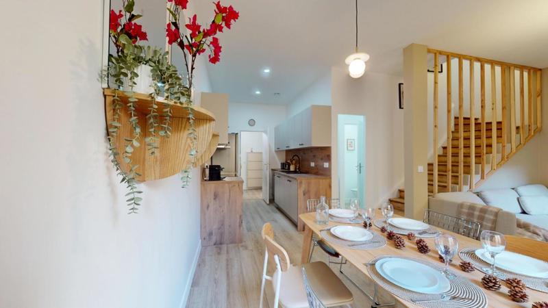 Maison bordelaise - 91 m² - 6 pièces