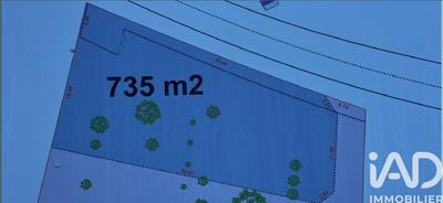 Terrain - 735 m²