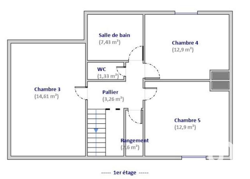 Maison - 147 m² - 7 pièces