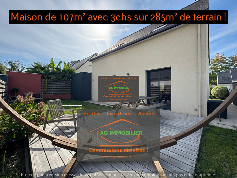 Maison - 107 m² - 5 pièces