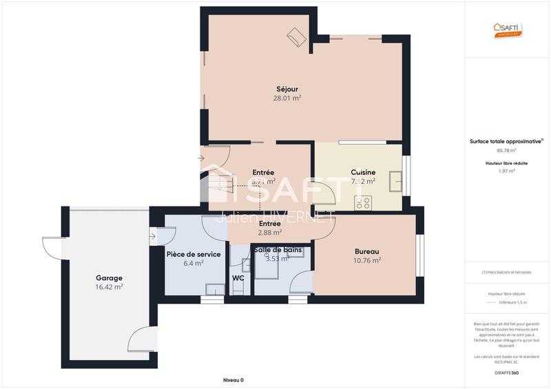 Maison - 98 m² - 5 pièces