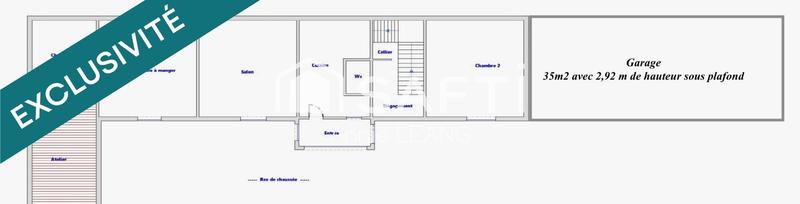 Maison - 92 m² - 5 pièces