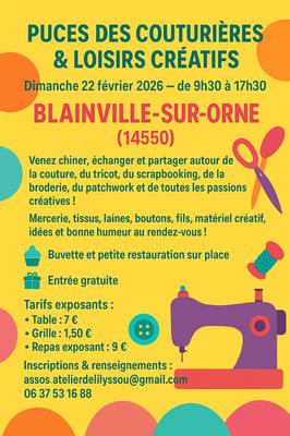 Puces des couturières et des loisirs créatifs