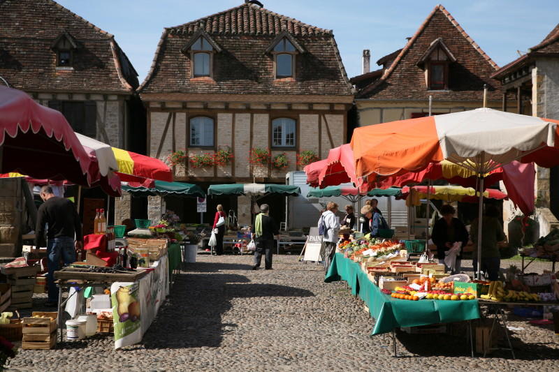 Marché à Bretenoux