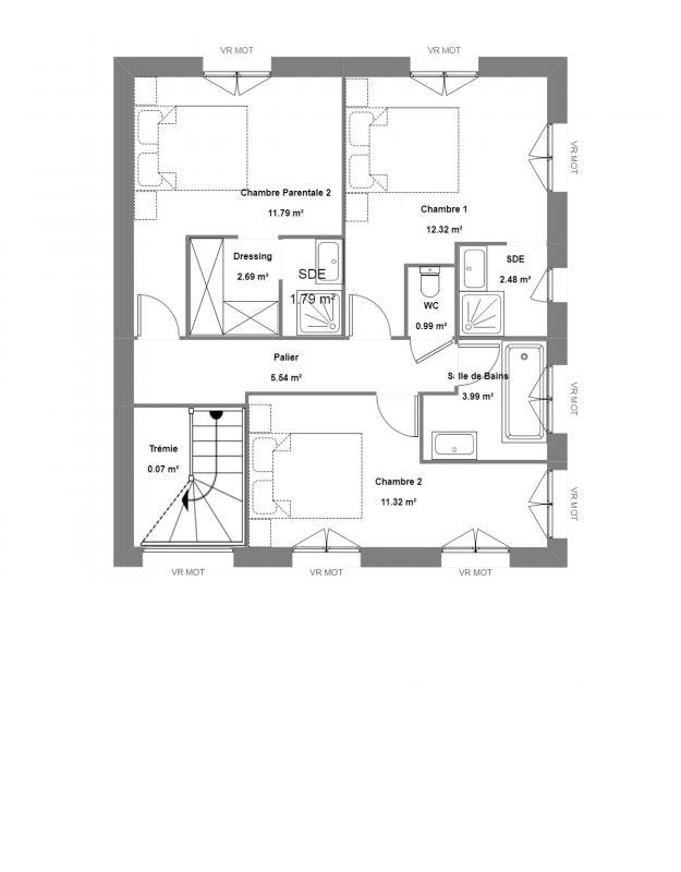 Maison - 110 m² - 5 pièces