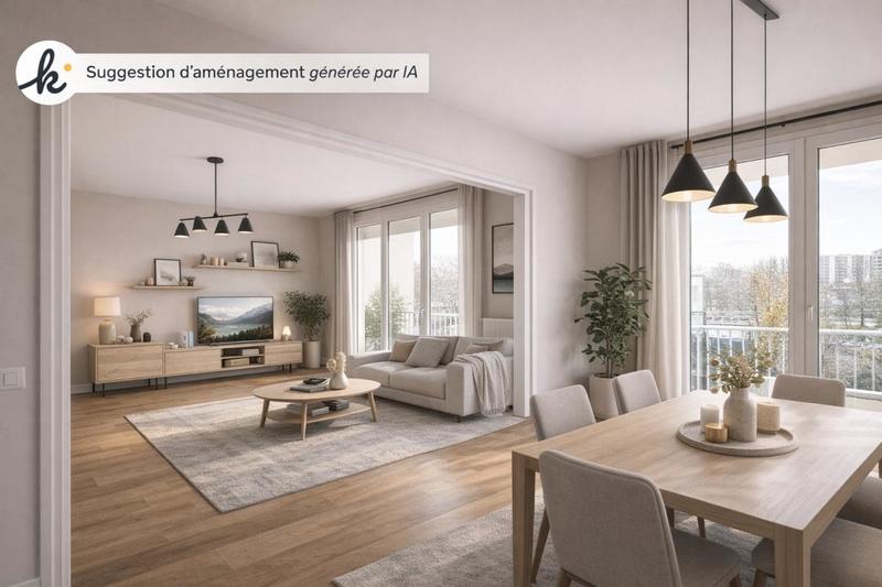 Appartement - 72 m² - 4 pièces