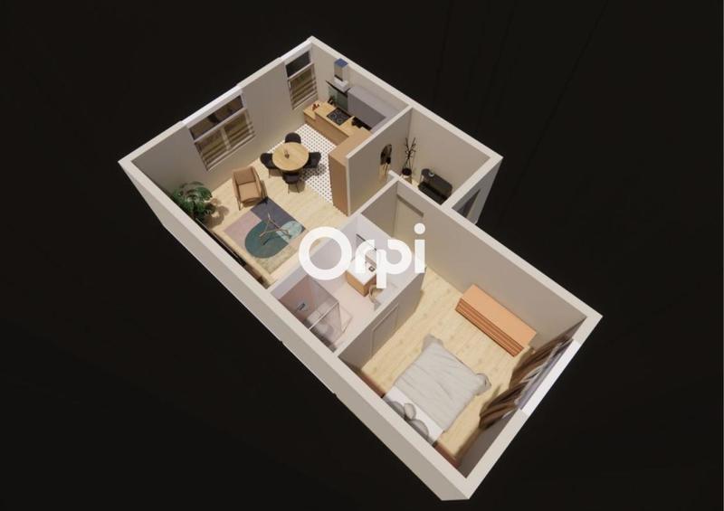 Appartement - 43 m² - 2 pièces