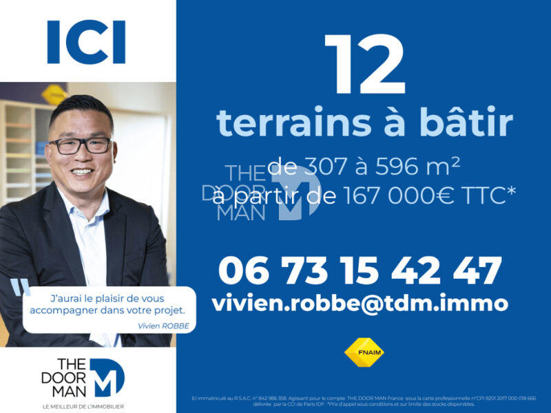 Terrain constructible - 329 m²