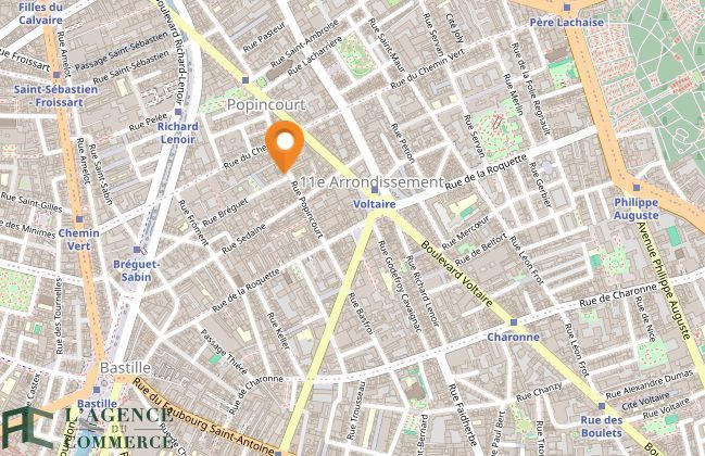 Fonds de commerce - Local commercial - 28 m²