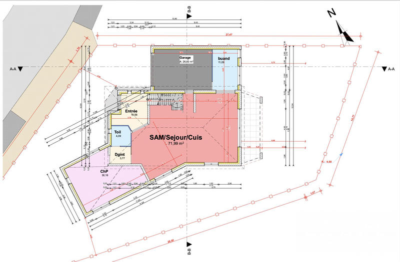 Maison - 220 m² - 6 pièces