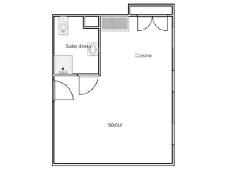 Appartement - 24 m² - 1 pièce