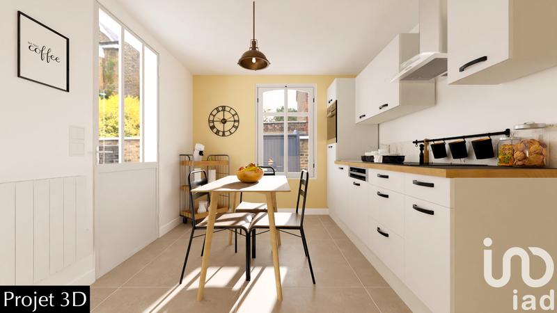 Maison de ville - 112 m² - 6 pièces