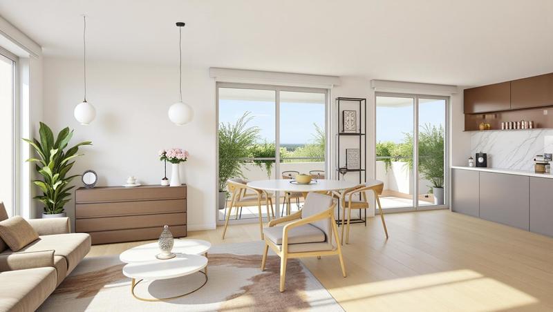 Appartement - 44 à 112 m² - 2 à 5 pièces