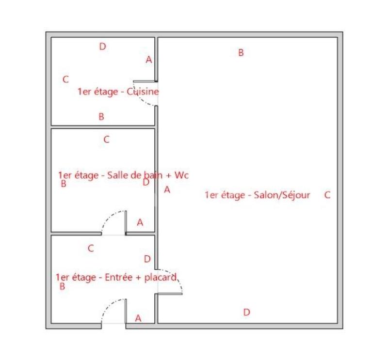 Appartement - 26 m² - 1 pièce