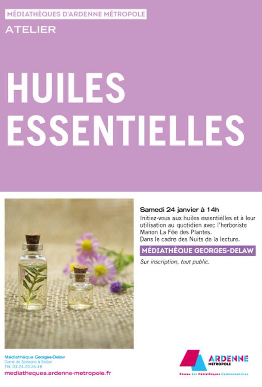 Atelier huiles essentielles