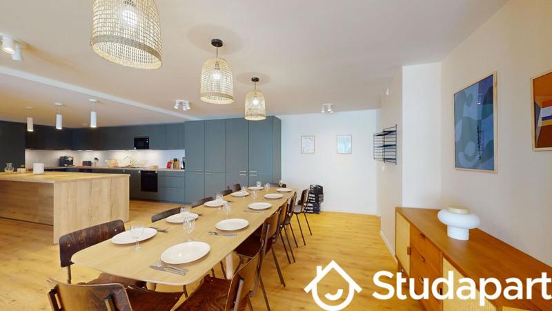 Chambre - 15 m² - 1 pièce