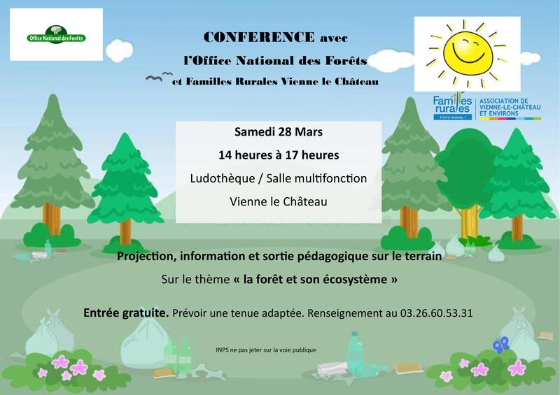 Conférence sur la forêt et son écosystème