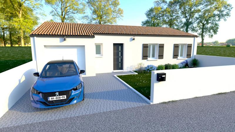 Maison - 80 m² - 5 pièces