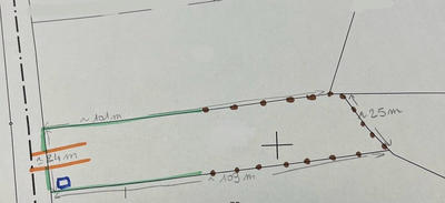 Terrain de loisirs - 2 663 m²