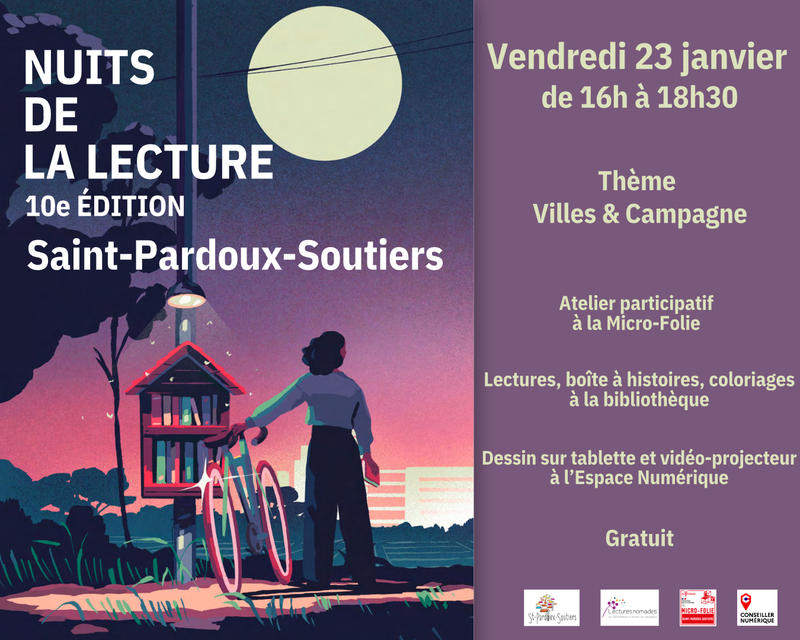 Micro-Folie : Nuits de la lecture