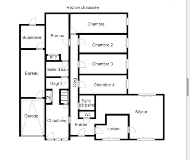 Maison - 170 m² - 8 pièces