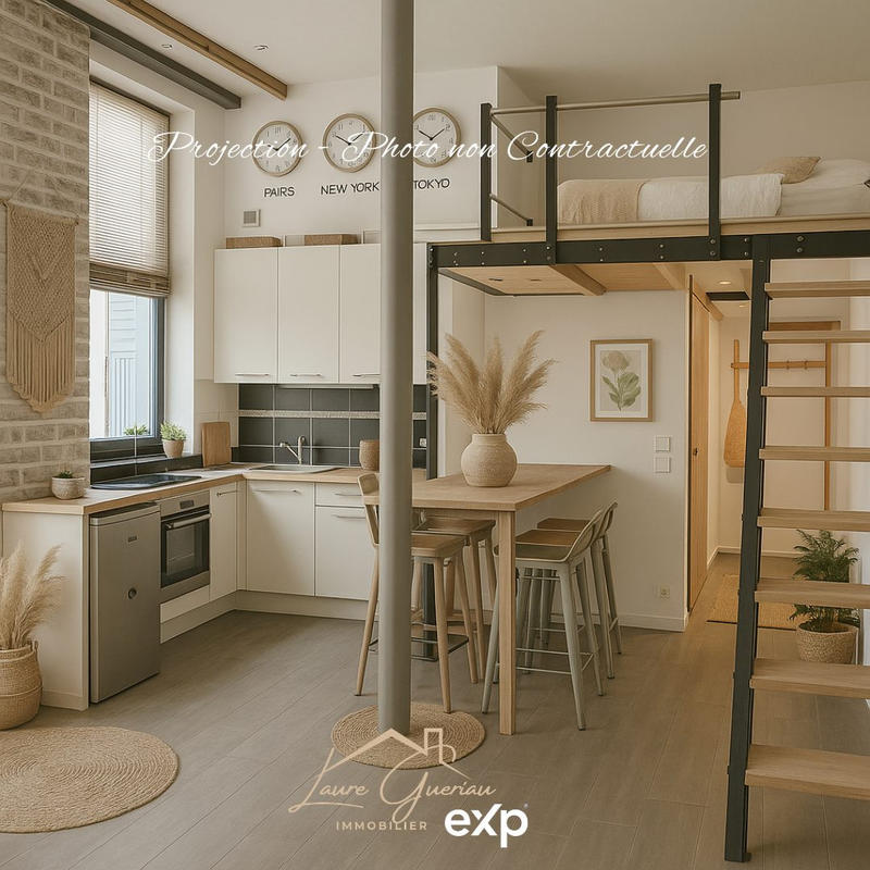 Appartement - 30 m² - 1 pièce