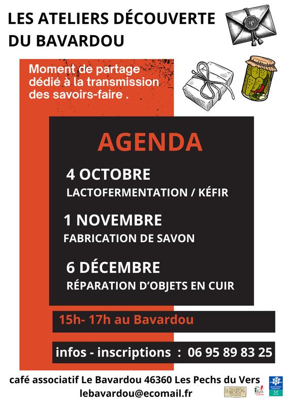 Les Ateliers Découverte du Bavardou : réparation d'objets en cuir