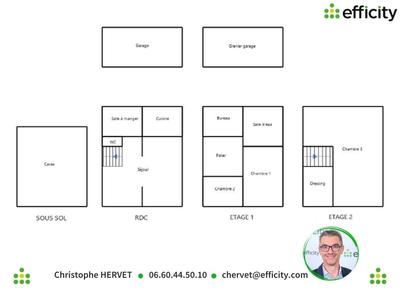 Maison - 162 m² - 5 pièces