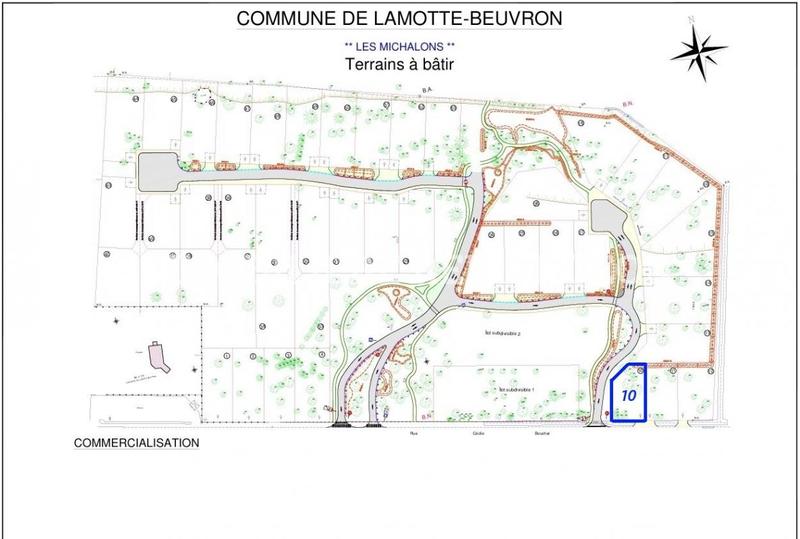 Terrain constructible - 470 m²