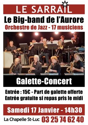 Galette-Concert avec l'orchestre du Big-band de l'Aurore