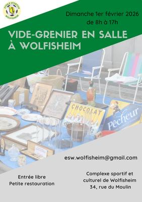 Vide grenier en salle