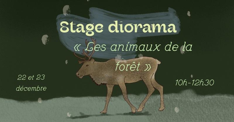 Stage d'arts plastiques - Diorama