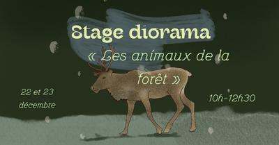 Stage d'arts plastiques - Diorama