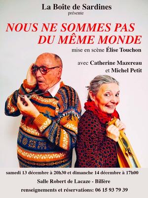 Nous ne Sommes Pas du Meme Monde