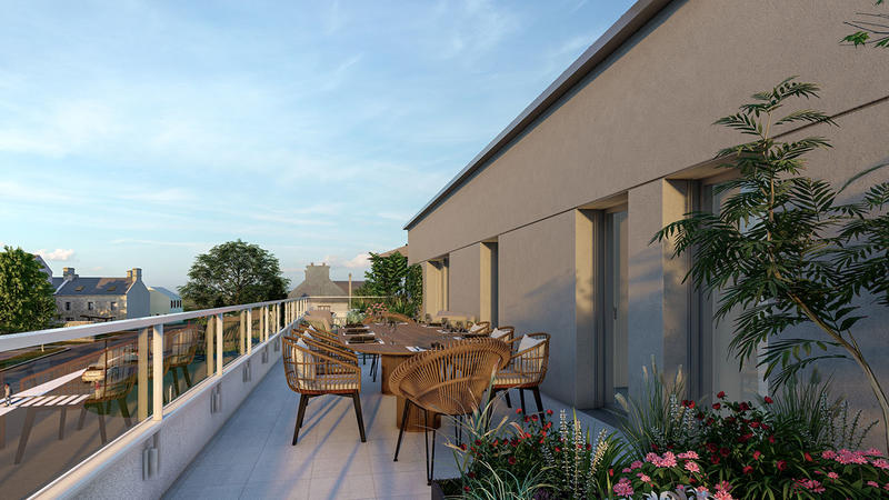 Appartement - 70 m² - 3 pièces