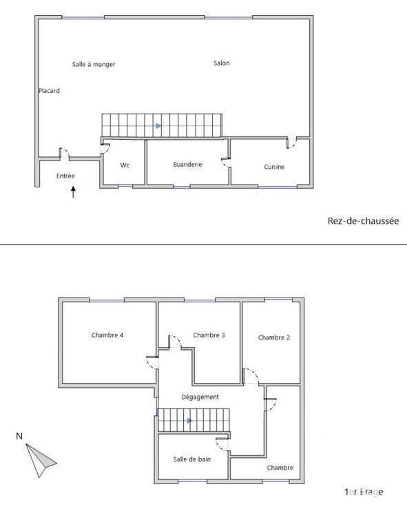 Maison - 120 m² - 5 pièces