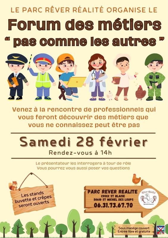 Le forum des métiers pas comme les autres
