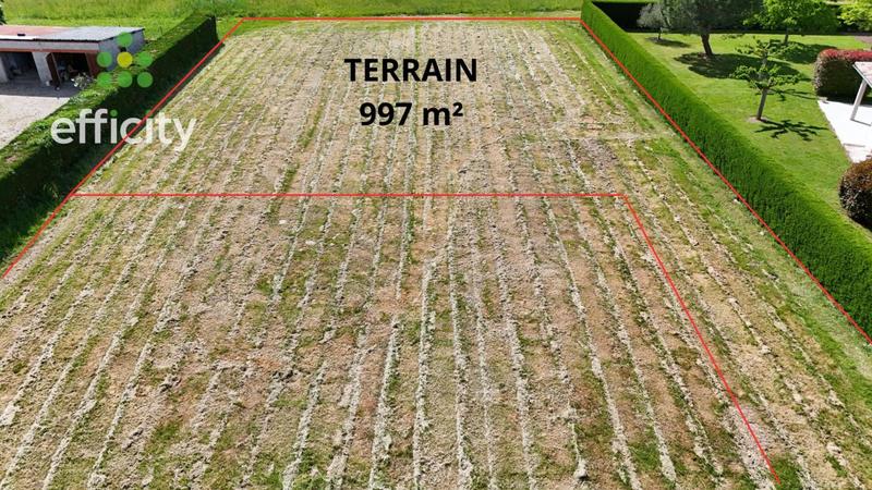 Terrain - 997 m²